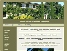 Tablet Screenshot of bordeaux-holiday-rentals.com